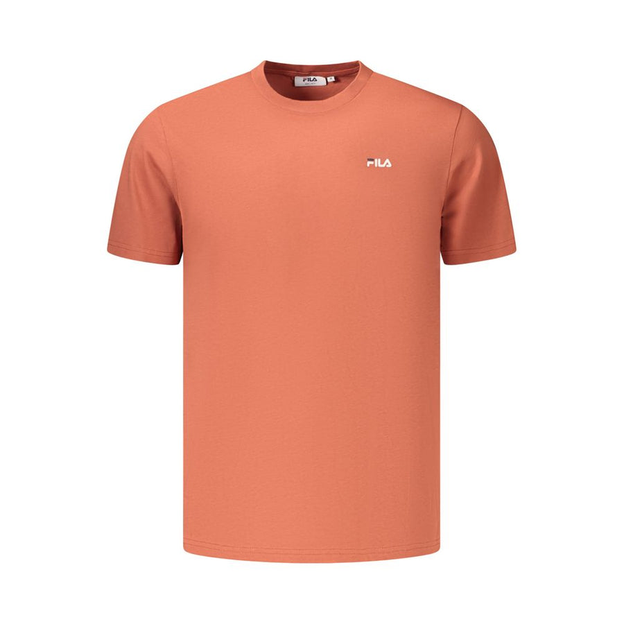 Fila Rotes Baumwoll-T-Shirt für Herren