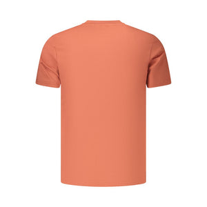 Fila Rotes Baumwoll-T-Shirt für Herren