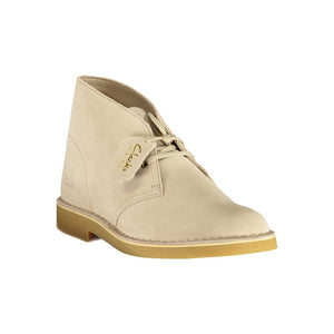 Clarks Beige Suede Herren-Stiefel