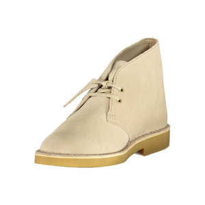 Clarks Beige Suede Herren-Stiefel