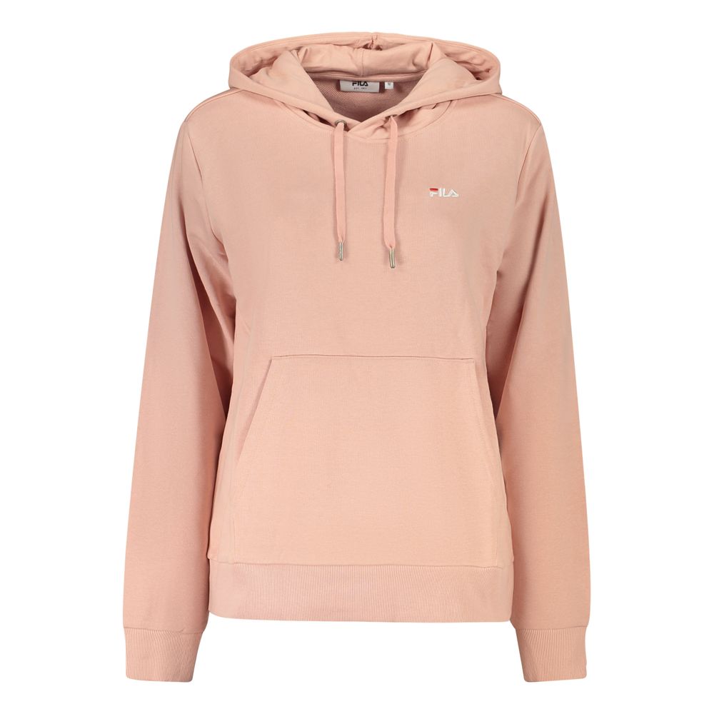 Fila Pink Cotton Damen-Kapuzenpullover