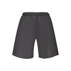 Fila Herren-Badehose aus schwarzem Polyester