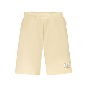 Fila Beige Baumwoll-Herrenshorts