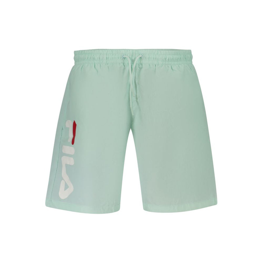 Fila Herren-Badeshorts aus Polyester in Grün