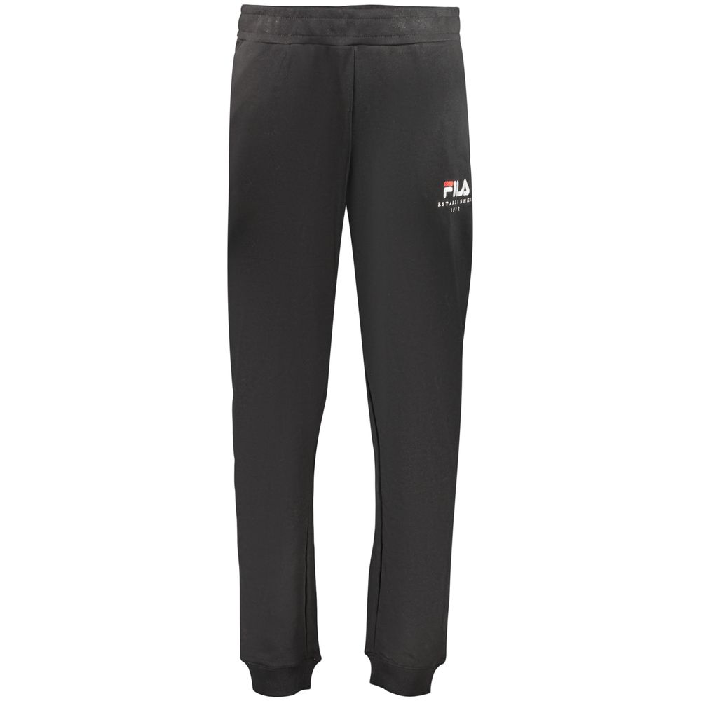 Fila Schwarze Baumwollhose