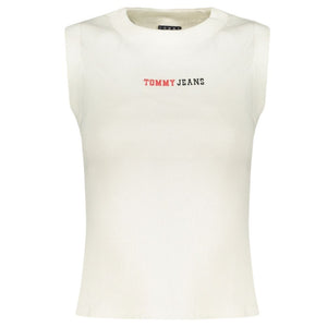 Tommy Hilfiger Weißes Baumwoll-Tanktop für Damen