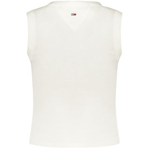 Tommy Hilfiger Weißes Baumwoll-Tanktop für Damen