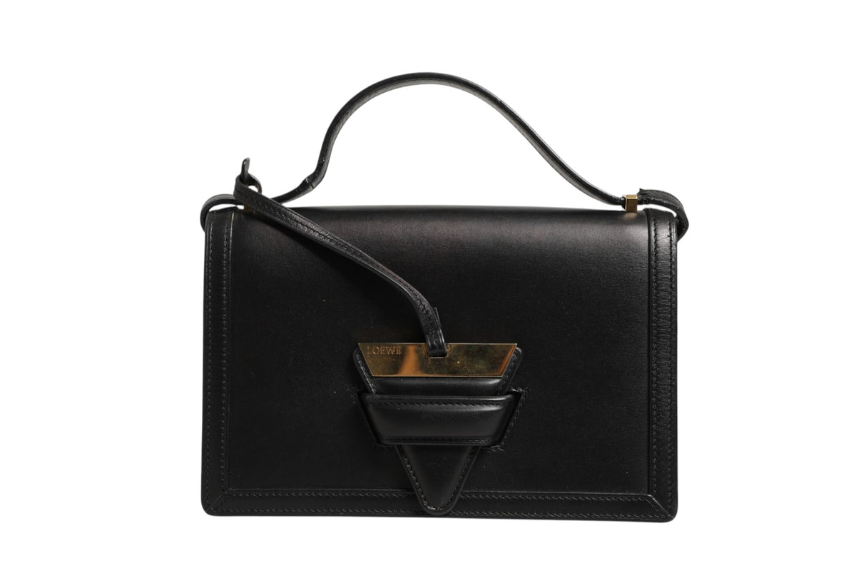 Loewe Barcelona mittelgroße Leder-Schultertasche