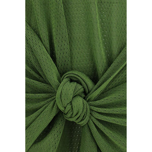The Attico Zweifarbige Viskose-Freizeitkleid