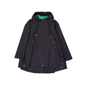 Herno Blaue Baumwoll-Shell-Jacke
