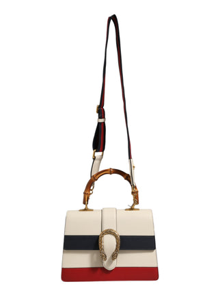 Gucci Dionysus Bamboo Henkeltasche aus Leder in Colorblock-Optik