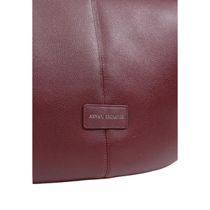 Armani Exchange Bordeaux Polyester Handtasche