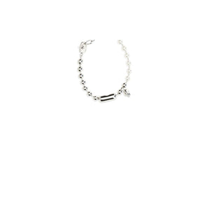 Alexander McQueen Armband aus weißem Messing