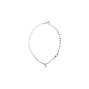 Alexander McQueen Weiße Messingkette