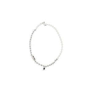 Alexander McQueen Weiße Messingkette