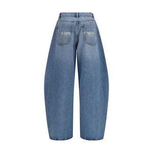 Alexander Wang Blaue Baumwolljeans Denim