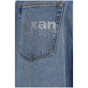 Alexander Wang Blaue Baumwolljeans Denim