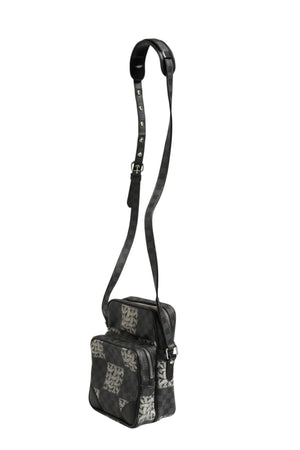 Louis Vuitton Schwarze Schultertasche Amazon Christopher Nemeth aus Damier Graphite Canvas