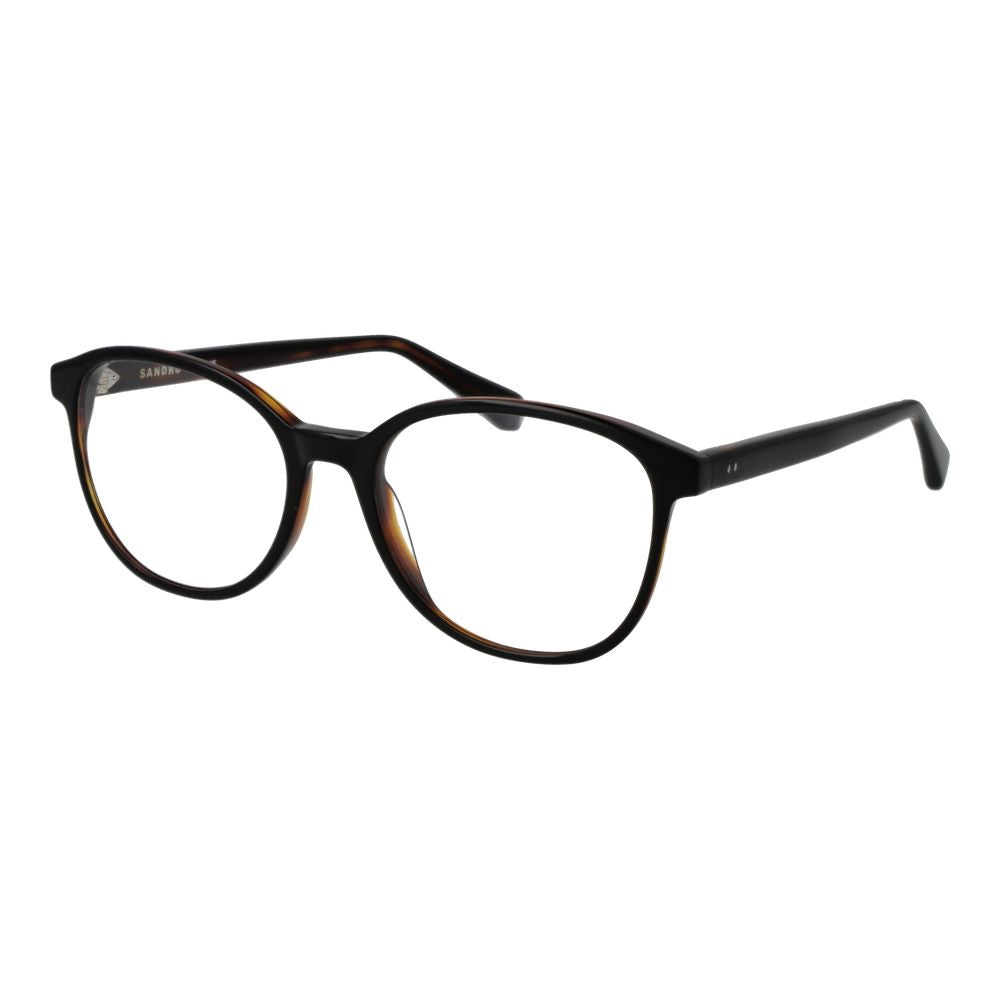 Sandro Schwarze Brille aus Acetat (Gestell)