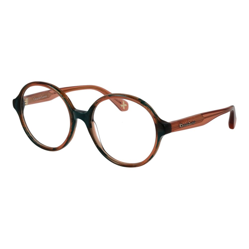 Christian Lacroix Zweifarbige Brille aus Acetat (Gestell)