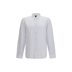 White Linen Dress Shirt
