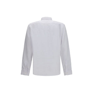 White Linen Dress Shirt