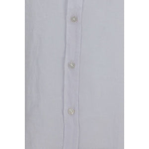 White Linen Dress Shirt