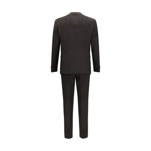 Gray Wool Oves Aries Two-Piece Suit
