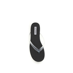 Senso Schwarze Gummi-Flip-Flops