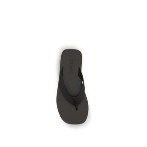 Senso Schwarze Gummi-Flip-Flops