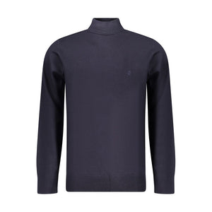 Coveri Moving Blauer Nylon-Pullover
