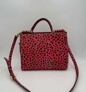 Dolce & Gabbana DOLCE & GABBANA SICILY Handtasche aus Reptilleder