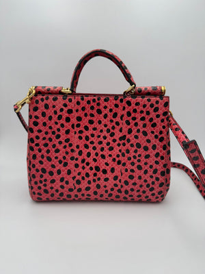 Dolce & Gabbana DOLCE & GABBANA SICILY Handtasche aus Reptilleder