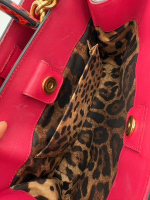 Dolce & Gabbana DOLCE & GABBANA SICILY Handtasche aus Reptilleder