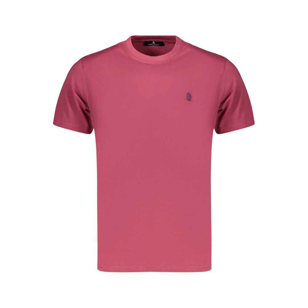 Marina Yachting Rotes Baumwoll-T-Shirt für Herren