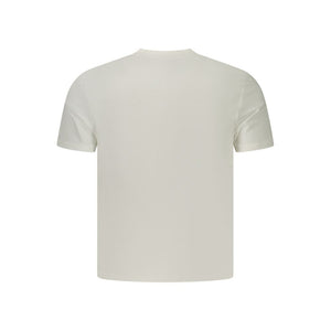 White Cotton Men's T-Shirt