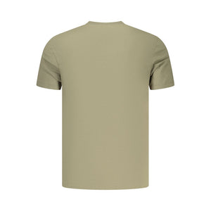 Green Cotton Men's T-Shirt