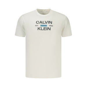 White Cotton Men's T-Shirt