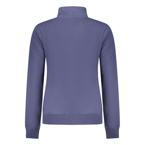 Norway 1963 Blauer Baumwoll-Sweatshirt für Damen