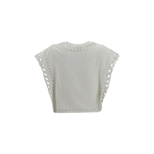 Isabel Marant Étoile Weißes Baumwoll-T-Shirt