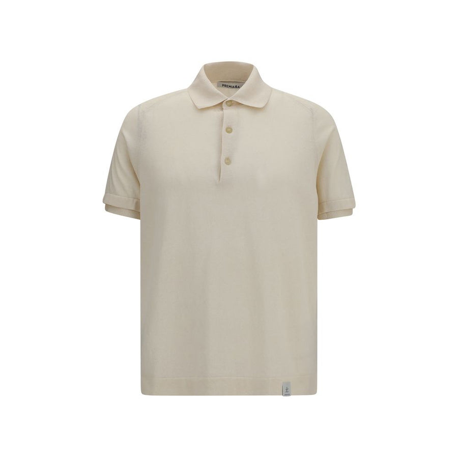Premiata Beige Cotton Polo Shirt