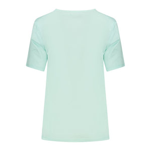 North Sails Grünes Damen-T-Shirt aus Baumwolle