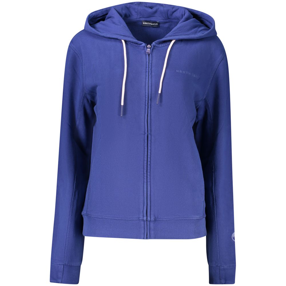 North Sails Blauer Baumwoll-Hoodie für Damen
