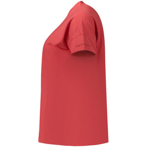 North Sails Rotes Baumwoll-T-Shirt für Damen