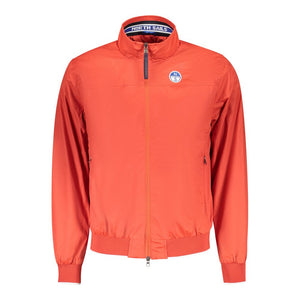 North Sails Rote Polyester-Jacke für Herren