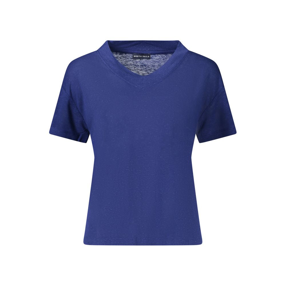 North Sails Blaues Leinen-Sweatshirt