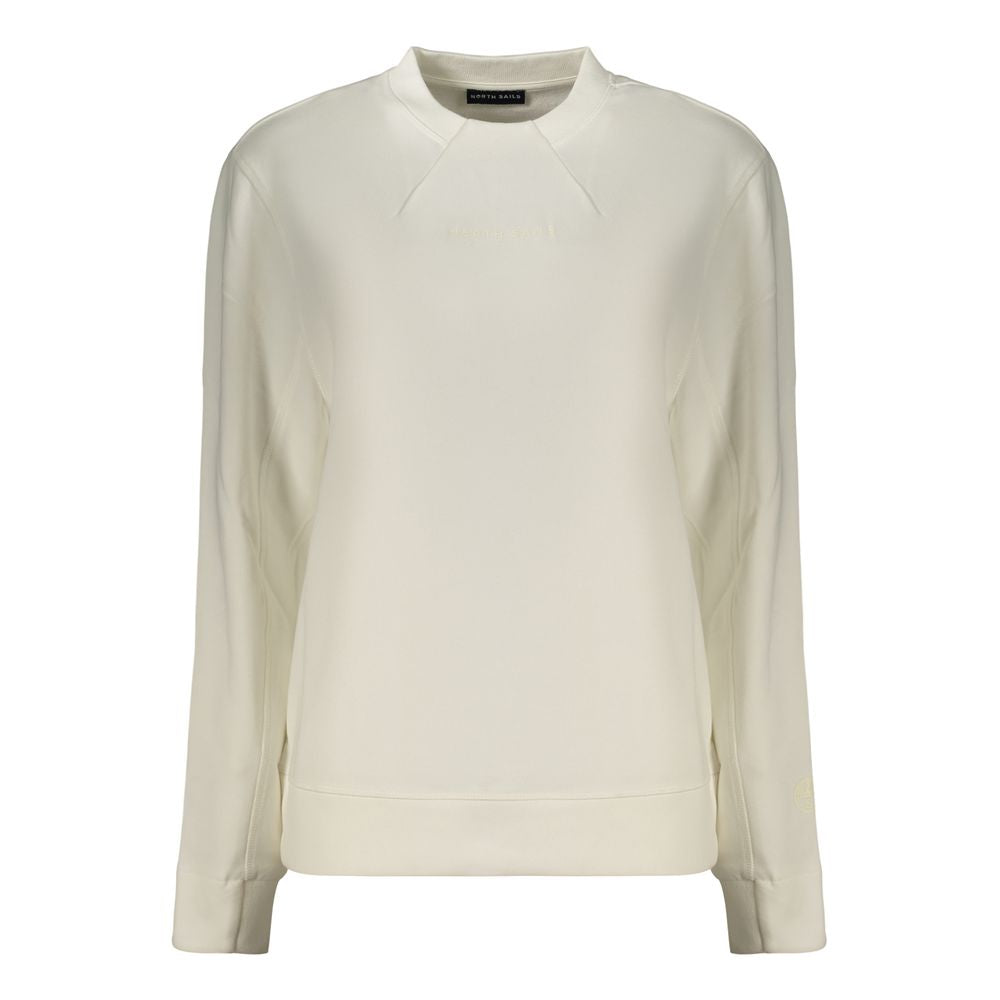 North Sails Weißes Baumwoll-Sweatshirt
