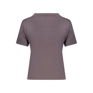 North Sails Graues Leinen-T-Shirt