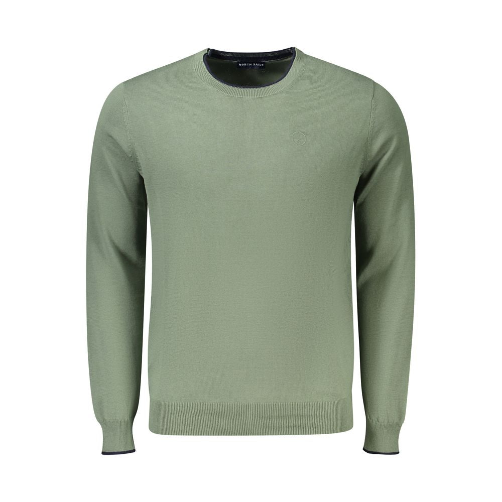 North Sails Grüner Baumwollpullover für Herren
