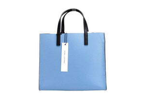 Marc Jacobs Grind Mini Blue Heaven Colorblock Leder Tote Crossbody Tasche Handtasche